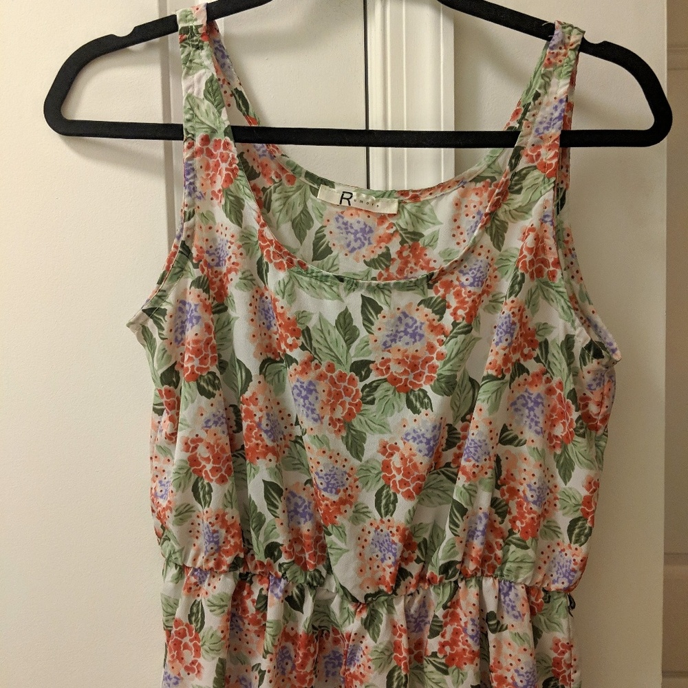 Flowery Tank Top - DONATING @ END OF THE YEAR